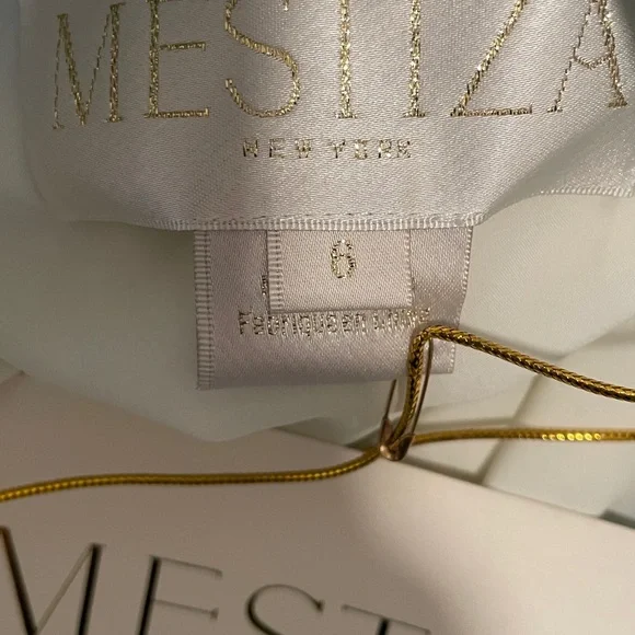 New Mestiza Daniella Pleated Twill Midi Skirt size 6 - Picture 9 of 11